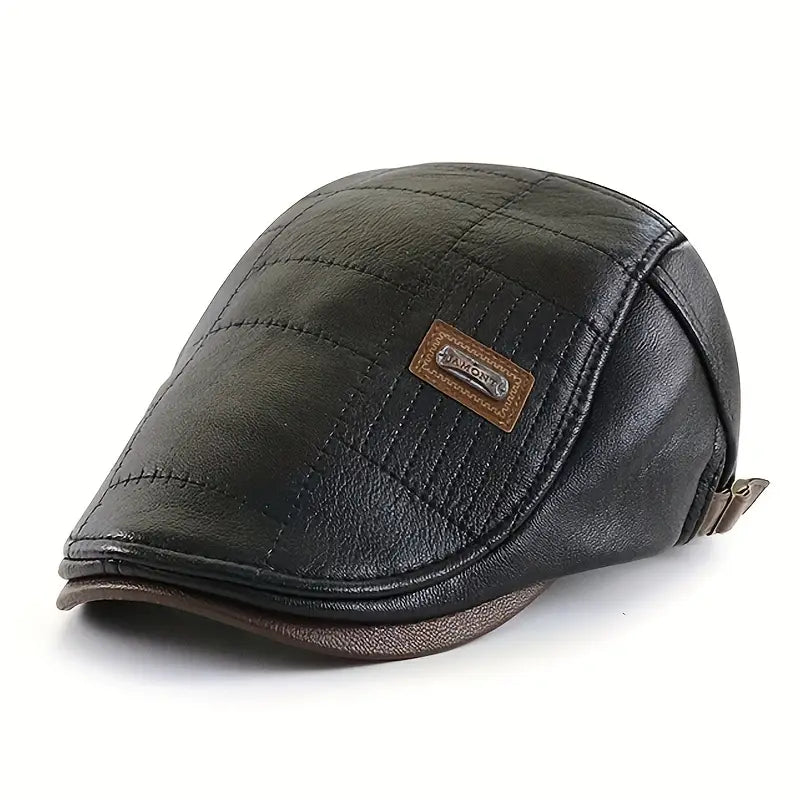 Béret en cuir tendance 2025