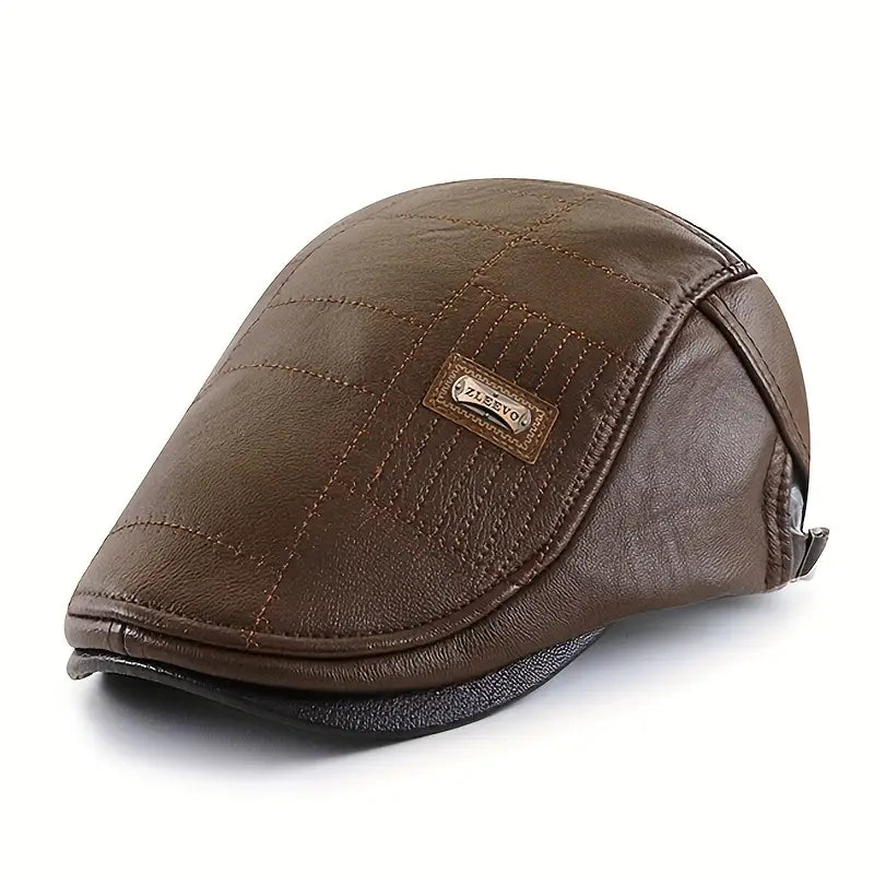 Béret en cuir tendance 2025